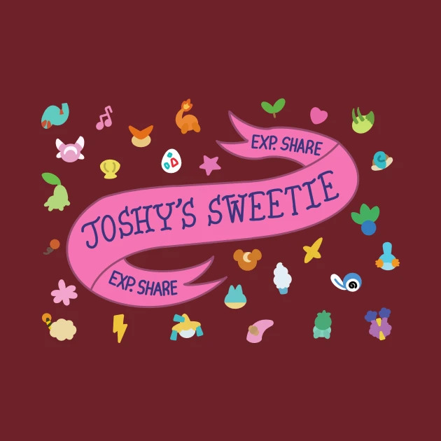EXP Share Joshy's Sweetie Merch