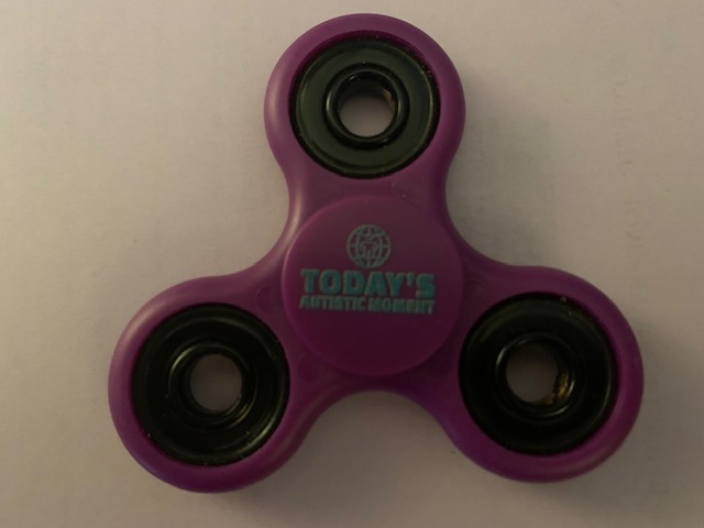 Purple Spinner Fidget