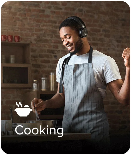 Listen to Health Unmuted while cooking